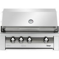 36-In. Built-In Natural Gas Grill in Stainless